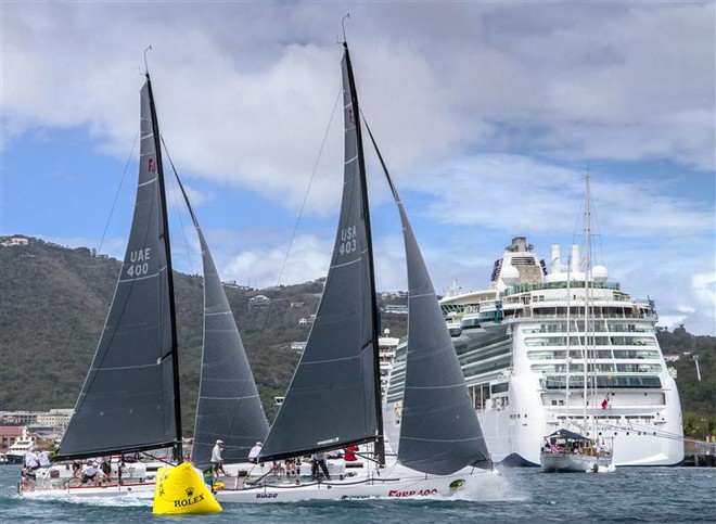 Magnitude 400 and Blade - International Rolex Regatta 2012 © Rolex/Ingrid Abery http://www.regattanews.com